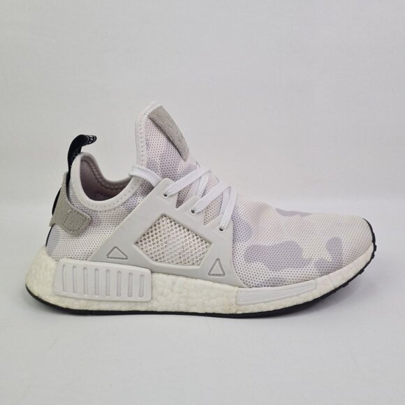 Adidas NMD XR1 White Duck Camo Men's Athletic Sneakers Running Size 8 - Picture 8 of 12